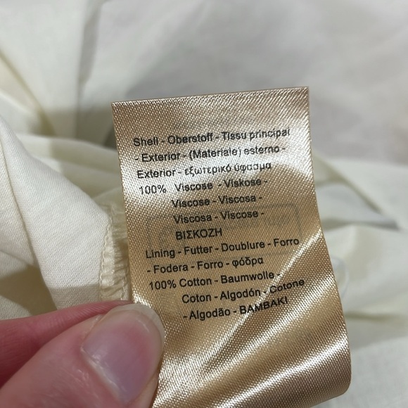 NWT Scotch and Soda short flowy dress with smock and frill detail - Picture 5 of 11